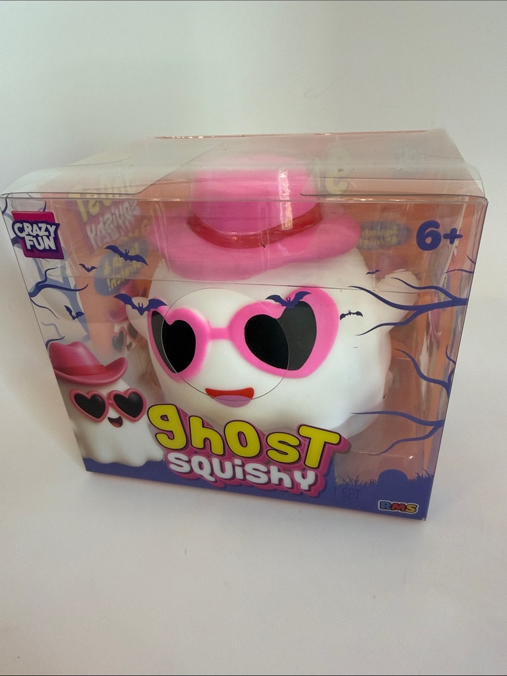 👻 RMS Crazy Fun Ghost Squishy Girl Pink Hat Halloween 2026 NIB Viral RARE